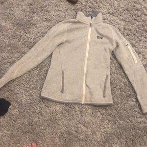 Gray full zip Patagonia